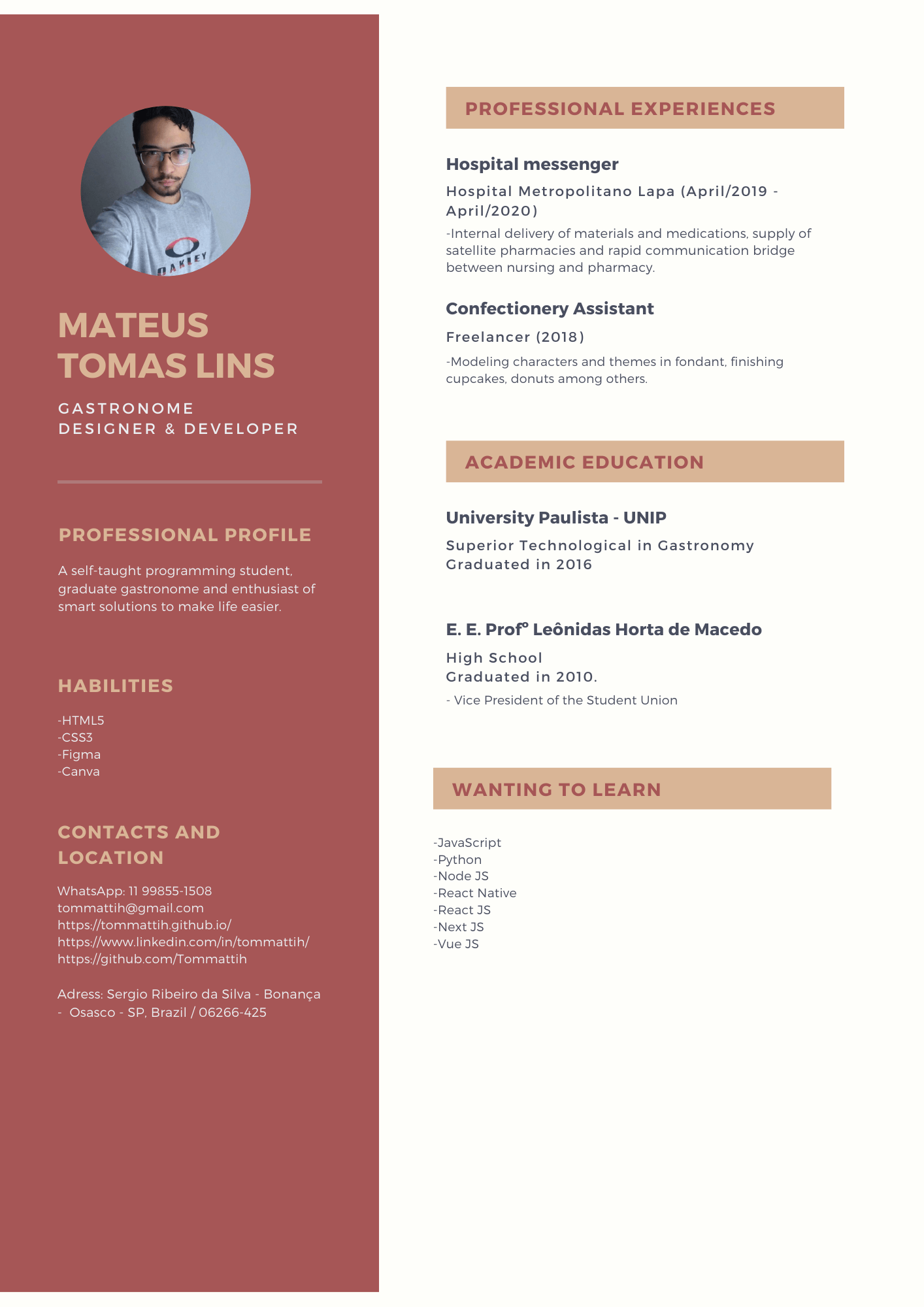 curriculum in english